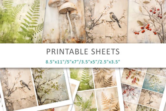 Download Nature Theme, Printable Sheets - Nature theme Collection