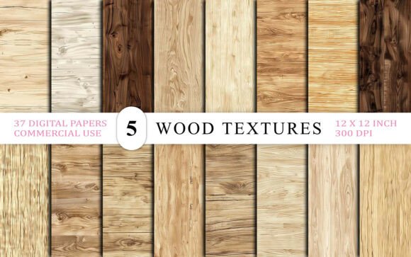 Download Smooth Natural Wood Texture Pack - Text Collection