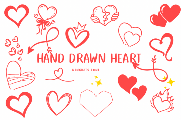 Download Hand-drawn Heart - Premium Resources