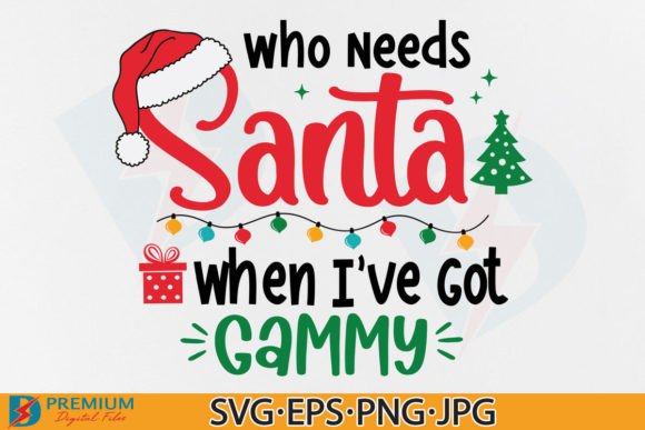 Download Funny Christmas Gammy Kid SVG, Grandma - Kid Collection